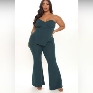 2pc Emerald Rib Knit Set
